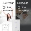 Sonoff T2 Smart Glass Panel Light Switch, Alexa/Google Compatible, US Plug - 3
