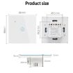 WIFI Water Heater Switch 20A Voice Control EU Plug Black - 3