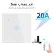 WIFI Water Heater Switch 20A Voice Control EU Plug Black - 4