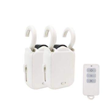 X101 Smart Home Automatic Curtain Machine, Roman Pole Double Host - 1