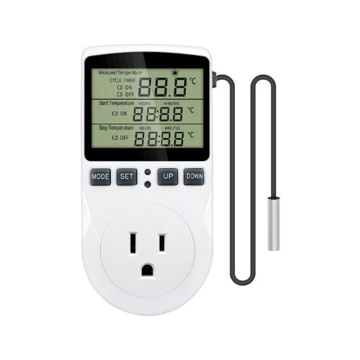 Intelligent Digital Thermostat Temperature Control Switch Socket (US) - 1