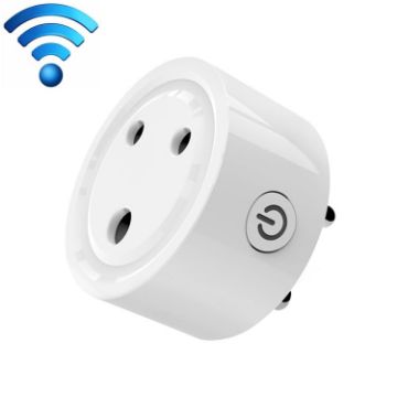 Mini 10A Smart WiFi Socket Plug with Alexa Remote Control Timer - 1