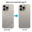 iPhone 15 Pro Titanium Glass Battery Back Cover - 6