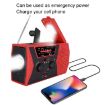 Emergency Radio 2000mAh AM/FM/NoAA Hand Crank Solar Powered (Orange) - 7