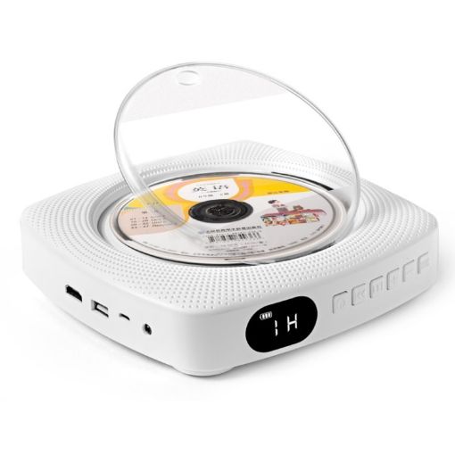 Kecag KC-609 Wall Mounted Bluetooth DVD CD Player, White - 1