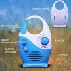 Sayin SY-950 Waterproof AM/FM Portable Elder Radio (Blue) - 4