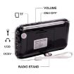Y-619 FM/AM Mini Radio MP3 Player with LED Display (Blue) - 4