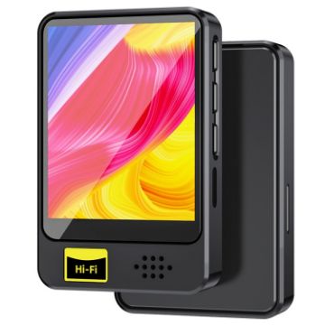 16GB MP3/MP4 Player with Bluetooth & Radio, E-book, Black - 1