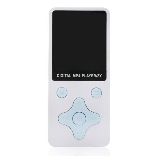 Ultra-thin T68 White HD Video MP4 Player with Lossless Sound Quality - 1