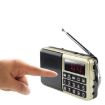 Y-928 Red FM Radio LED Display MP3 TF Card U Disk Support - 5