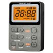 SH-01M Mini Portable Two-Channel Radio, US Version (Silver Gray) - 1