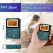 SH-01M Mini Portable Two-Channel Radio, US Version (Silver Gray) - 4