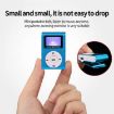 Mini Lavalier MP3 Music Player 128M+Earphone Cable, Silver Gray - 6