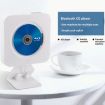 Kecag KC-809 10W Bluetooth Album CD Player (White) Portable - 7