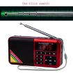 Y-509FM Red Bluetooth Card Radio Digital FM Player (No Solar Panel) - 4