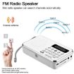 Black L-938 MP3 Player with FM, SD/MMC Support, AUX & Earphone-out - 5