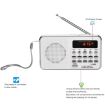 Black L-938 MP3 Player with FM, SD/MMC Support, AUX & Earphone-out - 6