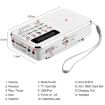 White L-938 MP3 Player FM Radio SD/MMC Card Support AUX-IN Earphone-out - 4