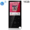 E05 2.4" MP4/MP3 Player 16GB Bluetooth, E-Book, Alarm, Silver Grey - 1