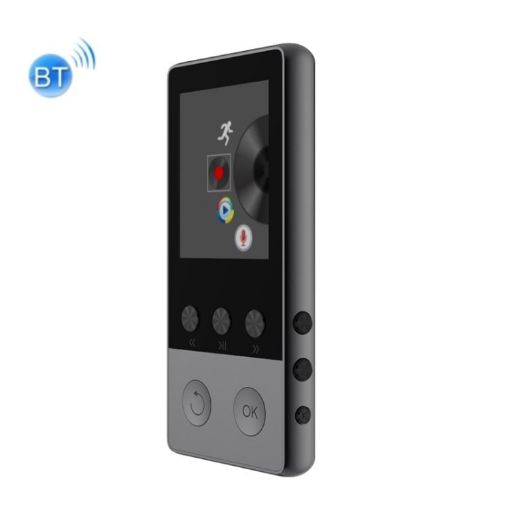 A5 1.8" Black Sports Bluetooth MP3/MP4 Player, 8GB, Speaker Support - 1