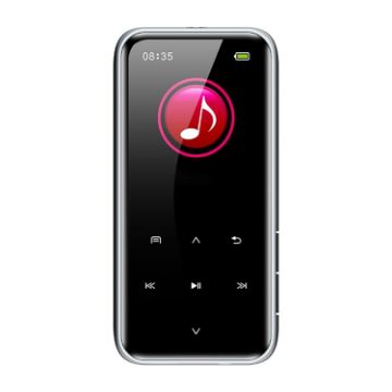 M22 16GB Bluetooth MP3 Player Recorder E-Book, Touch Screen (Black) - 1