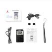 Portable AM/FM Rechargeable Stereo Radio with LCD Screen & Earphone - 6