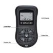 HRD-107 DSP Portable Stereo FM Radio with Headset (Black) - 5