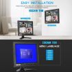 ESCAM T08 8" TFT LCD Monitor 1024x768 VGA HDMI AV BNC USB - 8