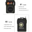 HanRongda HRD-700 Full Band Bluetooth MP3 Radio (Green) - 6
