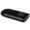 K-605 Portable FM/AM/SW Radio w/ TF Card Support (Black) - 4
