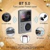 2.4" HIFI Bluetooth Music Player, 16GB+8GB, DSD256 Mastering Gray - 4