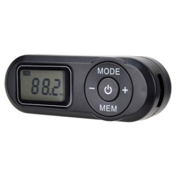HRD-727 Black DSP FM Radio with Portable LCD & Headset - 1