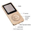 Ultra-thin Gold MP4 Player with Screen - Card Lossless Music - 3