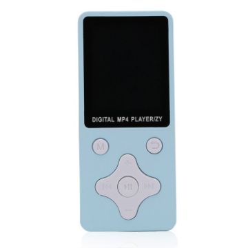 Ultra-thin Blue T68 MP4 Player - HD Video & Card Lossless Sound - 1