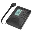 K-603 Black Portable FM/AM/SW Radio, BT & TF Card Support - 4