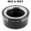 M42 Lens to M4/3 Mount Adapter Ring (Black) - 2