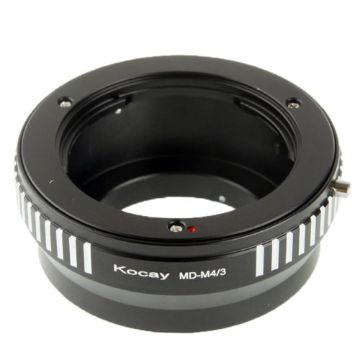 MD Lens to M4/3 Stepping Ring - Black Lens Mount Adapter - 1