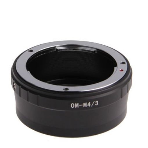 OM-M4/3 Lens Mount Stepping Ring - Black - 1