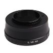 OM-M4/3 Lens Mount Stepping Ring - Black - 4
