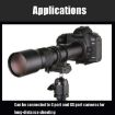 Canon Micro SLR RF Lightdow 500mm F8-F32 Telephoto T-Port Lens - 6