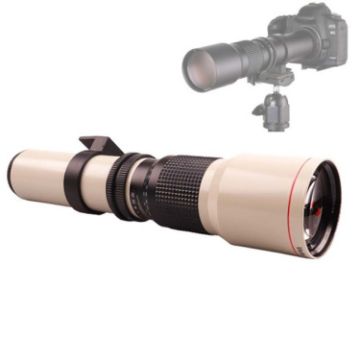 Lightdow 500mm F8-F32 Manual Telephoto Lens for Canon DSLR EF Port - 1