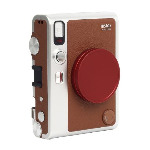 Lens Cap Aluminum Alloy for FUJIFILM Instax mini EVO (Red) - 1
