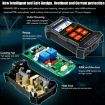 KONNWEI KW520 12V/24V Car Battery Tester with Repair & Charging (US Plug) - 7