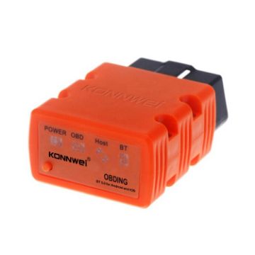 KONNWEI KW902 Bluetooth 5.0 OBD2 Scanner for IOS/Android (Orange) - 1