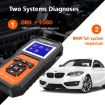 BMW KONNWE KW480 2.8" Color Screen OBD2 Car Fault Detector - 4