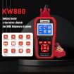 KONNWEI KW880 3 in 1 OBD2 Scanner + Battery Tester & Reset Tool - 2
