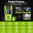 JDiag M200 OBD Motorcycle Diagnostic Tool with Data Printing 8V-30V - 5