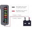 TIROL T16897 Car Battery Alternator Tester with 6 LED Display 12V - 5