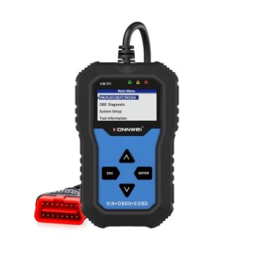 KONNWEI KW350 OBDII Scanner with 2" Black & White Display for Audi/VW - 1