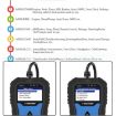 KONNWEI KW350 OBDII Scanner with 2" Black & White Display for Audi/VW - 7
